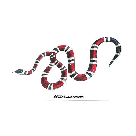 gucci snake sticker for car price|Gucci Snakes Stickers .